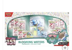 Pokemon TCG 151 Blooming Waters Premium Collection 2 Pack Costco Sealed - Image 1