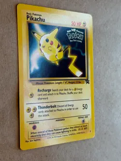 Pikachu Movie Promo 04/53 Black Star Promo Regular Pokemon card Near Mint / NM - Image 2