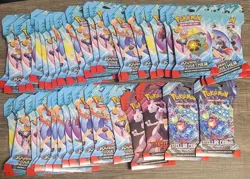 40 POKEMON TCG JOURNEY TOGETHER SLEEVED BOOSTER PACKS + EXTRA SEALED PACKS - Image 1