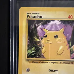 Pikachu 87/130 Near Mint Pokemon Base Set 2 WOTC Common - Image 2