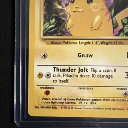Pikachu 87/130 Near Mint Pokemon Base Set 2 WOTC Common - Image 5