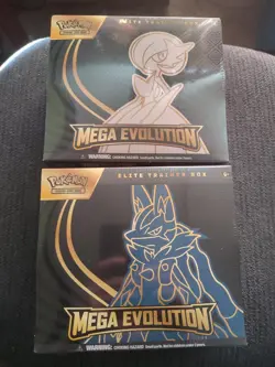 Pokemon Mega Evolution (ME01) Elite Trainer Box ETB Set of 2 New Sealed - Image 1