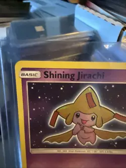 Pokemon TCG Shining Jirachi Shining Legends 42/73 Holo Shiny Holo Rare - Image 2