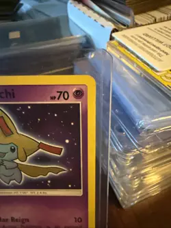 Pokemon TCG Shining Jirachi Shining Legends 42/73 Holo Shiny Holo Rare - Image 3