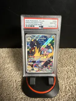 Iono's Kilowattrel 163/159 Sv09: Journey Together Holo PSA 10 Pokemon TCG Gem MT - Image 1