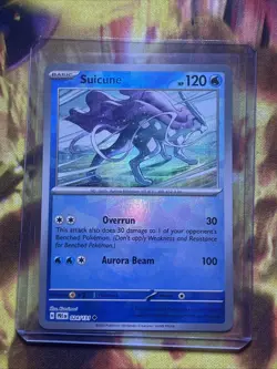 Pokemon TCG Suicune 024/131 Prismatic Evolutions Poke Ball Reverse Holo - NM - Image 1