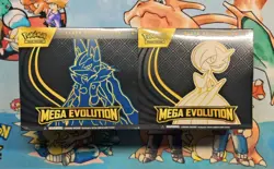 Pokemon Mega Evolutions ETB Set Lucario Gardevoir 2x Factory Sealed - Image 1