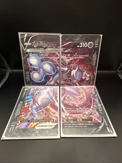 Pokemon Mewtwo V-UNION [Set of 4] SWSH: Sword & Shield Promo Cards - Image 3