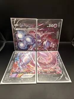 Pokemon Mewtwo V-UNION [Set of 4] SWSH: Sword & Shield Promo Cards - Image 4