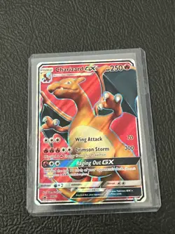 Pokemon Card - Charizard GX SM60 SM Sun & Moon Black Star Promo Full Art 2017 - Image 1