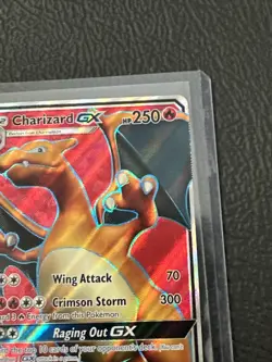 Pokemon Card - Charizard GX SM60 SM Sun & Moon Black Star Promo Full Art 2017 - Image 3