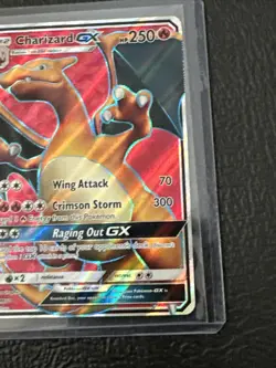 Pokemon Card - Charizard GX SM60 SM Sun & Moon Black Star Promo Full Art 2017 - Image 4