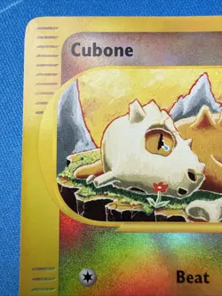 Cubone 103/165 Reverse Holo Expedition 2002 Pokemon TCG - Image 4