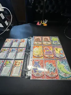 Vintage Pokemon TOPPS Lot • 594 Nm Topps Cards• Binder Included Pack Fresh !! - Image 1