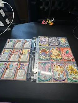 Vintage Pokemon TOPPS Lot • 594 Nm Topps Cards• Binder Included Pack Fresh !! - Image 2