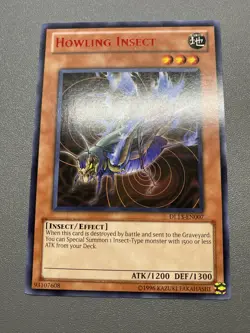 Yu-Gi-Oh! Howling Insect Unlimited Red Rare DL13-EN007 MP - Image 1