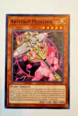 Artifact Mjollnir - MP18-EN186 - Common - 1st Edition - NM - Yugioh! - Image 1