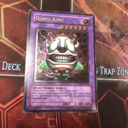 Yugioh! Ojama King SOD-EN034 Ultimate Rare Unlimited NM/M - Image 1