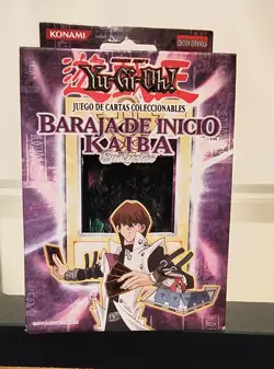 YuGiOh 2004 Kaiba Evolution Starter Deck 1st Edition SPANISH Sealed Blue Eyes - Image 1
