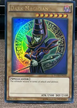 Dark Magician YGLD-ENC09 King of Games: Yugi's Legendary Decks Unlimited 1996 - Image 1