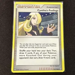 Cynthia's Feelings 131/146 Legends Awakened Pokemon Card Holo Promo Exclusive - Image 1