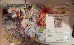 Gundam Card Game Suletta & Miorine Playmat with Resource Sealed -Bandai CardFest - Image 1