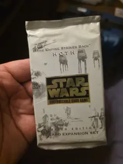 Star Wars CCG - Hoth Limited Edition Factory Sealed 15 Card Booster Pack SWCCG - Image 1