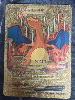 Charizard EX 228/197 Obsidian Flames Full Art Gold Hyper Rare Pokemon Card MINT - Image 1