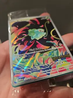Pokemon TCG: SEALED Bulbasaur Foil Card #133/132 Mega Evolution Stamped Promo - Image 3