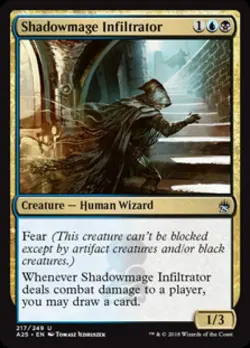 Shadowmage Infiltrator - Light Play MTG Masters 25 - Image 1