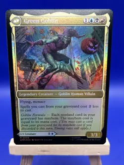 MTG Spider-Man Foil M Norman Osborn / Green Goblin M 0039 - Image 2