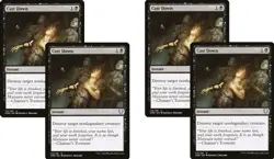 4x - Cast Down - #112 - x4 - Commander Legends - CUC NM MTG - Image 1