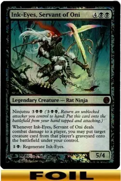 1x - Ink-Eyes, Servant of Oni - FOIL #13 - From the Vault: Twenty - NM MTG - Image 1
