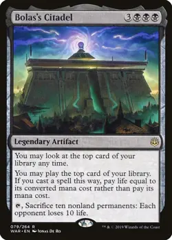 1x - Bolas's Citadel - #79 - War of the Spark - NM MTG - Image 1