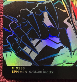 Venom Lethal Protector/Eddie Brock MTG Spider-Man Mythic Borderless Foil 233 M - Image 5