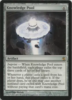Knowledge Pool R Mirrodin Besieged 111 LP-MP MTG - Image 1