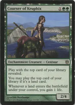 Courser of Kruphix R Born of the Gods 119 LP-MP MTG - Image 1