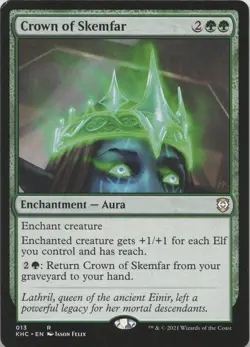 Crown of Skemfar R Commander: Kaldheim 13 LP-MP MTG - Image 1