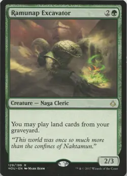 Ramunap Excavator R Hour of Devastation 129 LP-MP MTG - Image 1