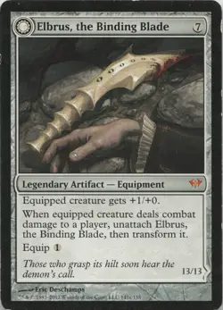 Elbrus, the Binding Blade M Dark Ascension 147 LP-MP MTG - Image 1