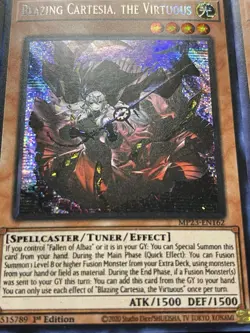 Blazing Cartesia, The Virtuous + Incredible Ecclesia, The Virtuous | YuGiOh! - Image 2