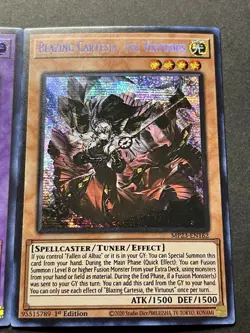 Blazing Cartesia, The Virtuous + Granguignol Dusk Dragon | Prismatic | YuGiOh! - Image 5
