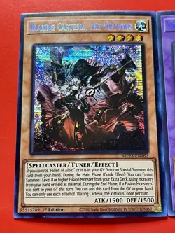 Blazing Cartesia, The Virtuous + Granguignol Dusk Dragon | Prismatic | YuGiOh! - Image 3