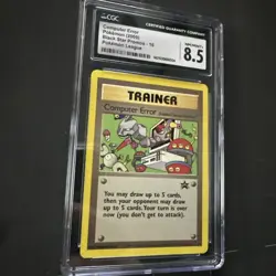 CGC 8.5 NM/MINT + Computer Error Black Star Promo 16 Pokemon Card psa - Image 2