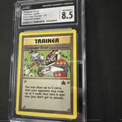 CGC 8.5 NM/MINT + Computer Error Black Star Promo 16 Pokemon Card psa - Image 3