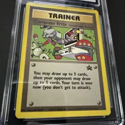 CGC 8.5 NM/MINT + Computer Error Black Star Promo 16 Pokemon Card psa - Image 4