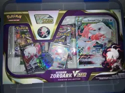 Hisuian Zoroark VSTAR Premium Collection Box Pokemon Cards - Brand & New Sealed - Image 1