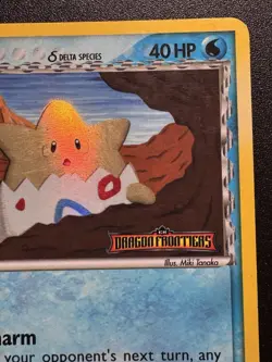 Togepi 41/101 EX Dragon Frontiers Pokemon Card Reverse Holo Foil Rare HP - Image 4