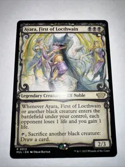 NM R - Ayara, First of Locthwain: March of the Machine: Multiverse Legends - Image 1