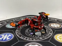 Bakugan Battle Brawlers Pyrus Hex Viper Helios Anime Color & Card Painted - Image 1